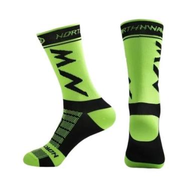 Imagem de Meias Esportivas Masculinas De Cano Médio, 1/3/5 Pares, Compressão Fit