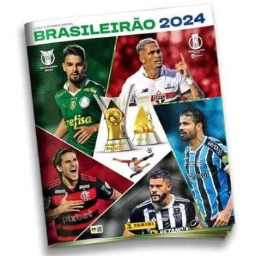 Imagem de Álbum Brasileirão 2024 mias envelopes de figurinhas - Panini