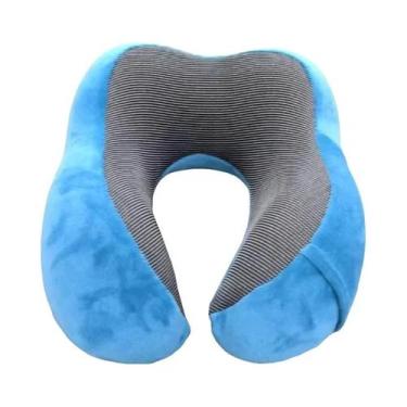 Imagem de Almofada De Viagem Em Forma De U Com Espuma De Memória, Suporte Para P