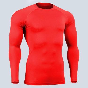 Imagem de Blusa Térmica Serra e Mar Segunda Pele Proteção UV Manga Longa Compressão Masculina-Mas...