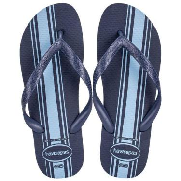 Imagem de Chinelo masculino color essential havaianas 4148587, Marinho, 39/40