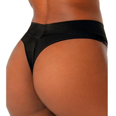 Imagem de Calcinha Fio Dental Sensa Demillus 051246, Preto, M