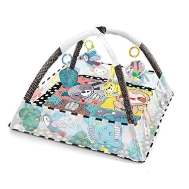 Imagem de Tapete De Atividade Infantil Com Bolinhas Super Colorido - L&W
