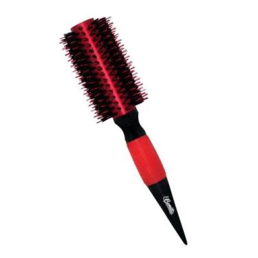 Imagem de Escova De Cabelo Em Alumínio Fosco 55mm Pop Colors Bonitta, Vermelho
