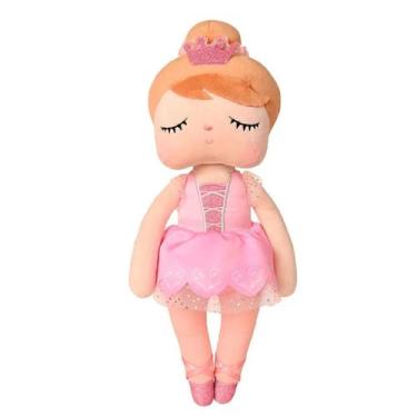 Imagem de Boneca Metoo de Pano 33cm Brinquedo Decoração Macia pra Bebê
