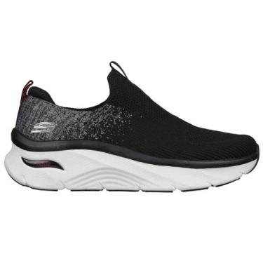 Imagem de Tênis Masculino Skechers 232504 Arch Fit Dlux Key Journey, Preto, Bran