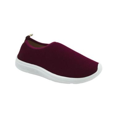 Imagem de Tênis De Correr Caminhar Feminino Sem Cadarço Tipo Meia - Fashionei, B