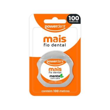 Imagem de Fio Dental Encerado Menta Powerdent 100m
