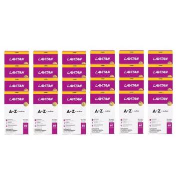 Imagem de Kit 24 Vitamina Lavitan A-z Mulher 60 Comprimidos - Cimed