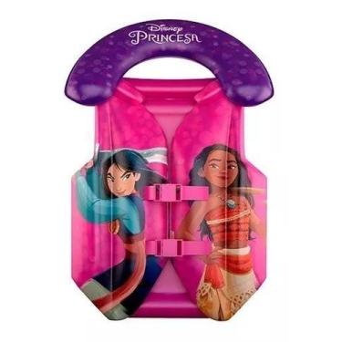 Imagem de Boia Infantil Colete Inflável Piscina Praia Princesas Menina - Etitoys