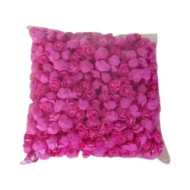 Imagem de Cabeças De Rosa Artificial De PE De 3,5CM, 500 Peças Para Decoração De