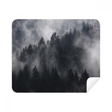 Imagem de Pano de limpeza de tela Dark Forest Mountain Fog Mist 2 peças de tecido de camurça