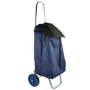 Imagem de Carrinho de Compras com Bag de Tecido 33x52cm