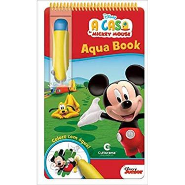 Imagem de Casa Do Mickey Mouse, A - Aqua Book ( Inclui Pincel Mágico )