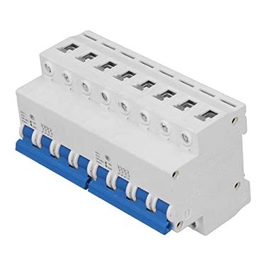 Imagem de Disjuntor de Conversão de Travamento, 4500A Estável AC400V Interruptor de Transferência de Energia Dupla Robusto Retardador de Chamas Em PVC 4P + 4P para Combate a Incêndio para Hospital (16A)