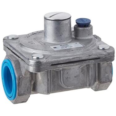 Imagem de Maxitrol Regulador de pressão de propano líquido RV48L, abertura interna e externa, rosca FPT de 3/4", pressão de entrada de 1/2 PSIG, pressão de saída de WC de 12,7-30,5 cm