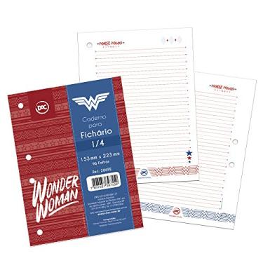 Imagem de DAC - Refil de Folhas 1/4 Com 96 Folhas Mulher Maravilha