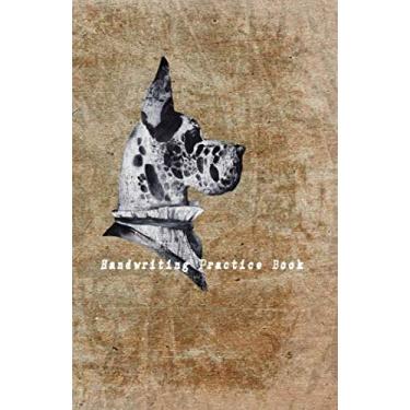 Imagem de Livro de prática de caligrafia, escrita espenceriana, caderno de escrita longa e pautado para crianças e adolescentes aprender... Caneta do alfabeto para diário de cães iniciantes