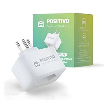Imagem de Smart Plug Max Wi-Fi 16A/1600W- NBR, Positivo Casa Inteligente, Ligue ou Desligue seus Eletrodomésticos Através do Celular, Compatível com Alexa