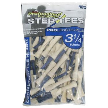 Imagem de Pride Professional Tee System Camiseta de duas peças, 50 unidades, 8,8 cm (azul)