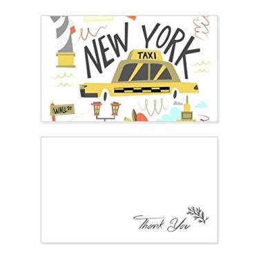 Imagem de America New York City Liberty Illistration Cartão de agradecimento aniversário aniversário saudações casamento agradecimento