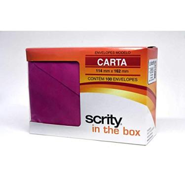 Imagem de Scrity Ccp 430.15, Envelope Carta Colorido 114X162 Pink Cancun 80G , Rosa, Pacote Com 100