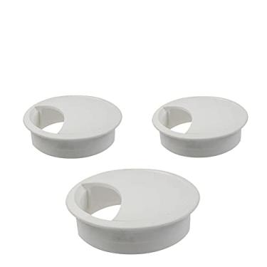 Imagem de INDUSTRIA Kit de Gerenciamento de Cabos 60mm x 20mm 3x Branco