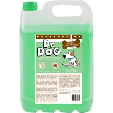 Imagem de Shampoo e Condicionador Dr. Dog Peles Sensíveis - 5 Litros