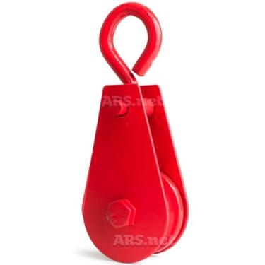 Imagem de Moitão Roldana Para Elevação De Cargas Reforçada 100Kg