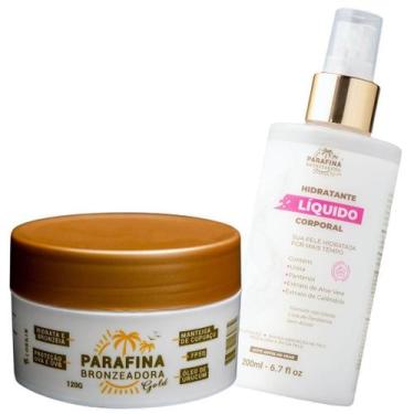 Imagem de Parafina Bronzeadora Gold 120G Hidratante Líquido Relaxante