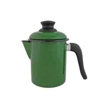Imagem de Leiteira Esmaltada Ewel n 10 Verde 900 ml