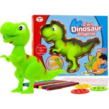 Imagem de Mesa Projetor Desenho Infantil Dinossauro Brinquedo Educativ - Toy Kin