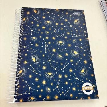Imagem de Caderno 10x1 Pepper Feminino 160fls - Tilibra