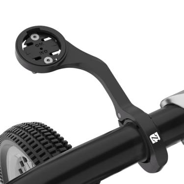 Imagem de Suporte de computador GPS de bicicleta para Garmin, suporte frontal externo de bicicleta para motociclistas, suporte de ciclismo para guidão de 25,6 mm e 31,8 mm, suporte de bicicleta de barras