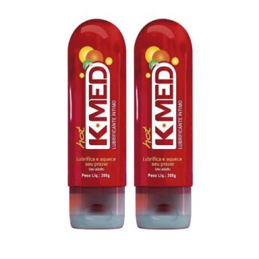 Imagem de k-med hot gel íntimo - Cimed - kit 2x 200g, Gel, Gel lubrificante 