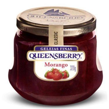 Imagem de Geléia Queensberry Morango Vidro 320G