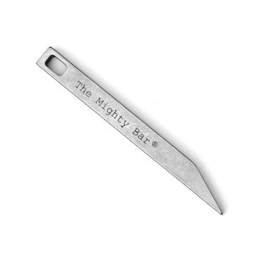 Imagem de The Mighty Bar - Chaveiro resistente Prybar EDC Pry Bar para carregar todos os dias pequeno chaveiro de aço inoxidável multiferramenta prybar para chaves - Feito por Gear Spool