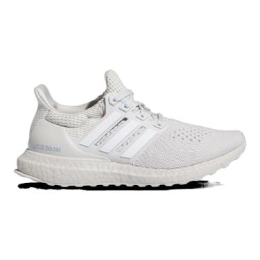 Imagem de adidas Tênis feminino Ultraboost 1.0, cinza/branco/azul, 34, Cinza/branco/azul, 5.5
