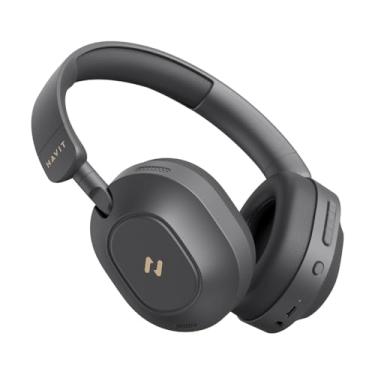 Imagem de Fone De Ouvido Headphone Bluetooth HAVIT H668BT com Cancelamento de Ruído Ativo, Bateria de 70h, Hi-Res, Dobrável (Preto)