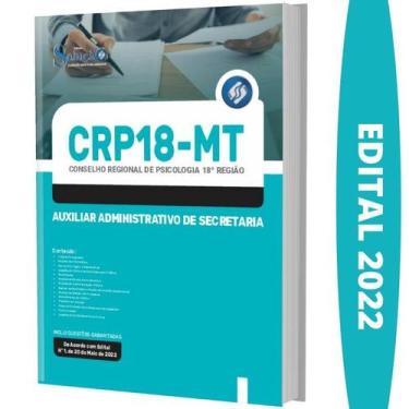 Imagem de Apostila Crp 18 Mt - Auxiliar Administrativo De Secretaria - Editora S