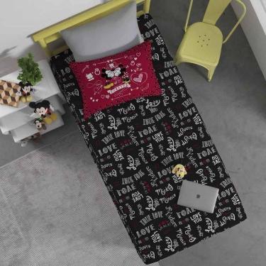 Imagem de Jogo De Cama Solteiro Mickey Disney Malha 70% Algodão 30% Poliéster Jadore
