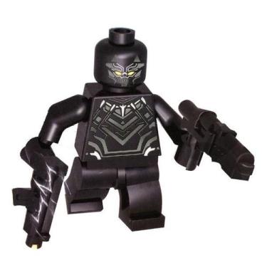 Imagem de Boneco Avengers Bloco De Montar Com Lego Pantera Negra - Zt