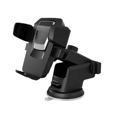 Imagem de Suporte Celular Gps Carro Veicular - Trava Automática Ajustável