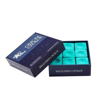 Imagem de CRICAL Giz de taco de sinuca premium para piscina nano tecnologia bastão de bilhar acessórios verde