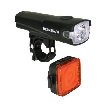 Imagem de Planet Bike Beamer 400 e Blinky Squared Ultra Bike Light sey