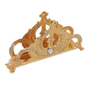 Imagem de Organizador de Guardanapo de Mesa, Fácil Limpeza Liga de Zinco Estilo Europeu Suporte de Guardanapo de Metal Dourado Requintado para Festa para Mesa de Jantar (Tipo 2)