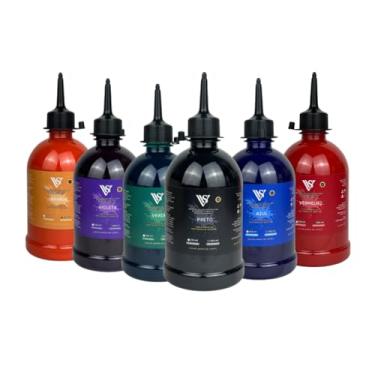 Imagem de Tinta Para Pincel De Quadro Branco 500 Ml- Nao Mancha Quadro (Preto)