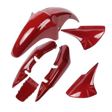 Imagem de Kit Carenagem Pintadas Paralama Rabeta Tampas Titan 150 ano 2004 a 200