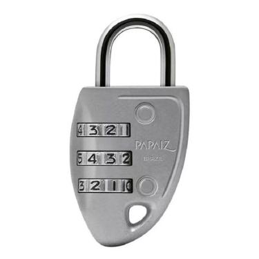 Imagem de Cadeado Segredo CS23 30MM Prata Papaiz