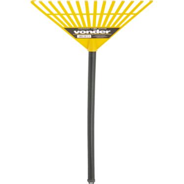 Imagem de Vassoura para jardim plástica 14 dentes fixa - Vonder